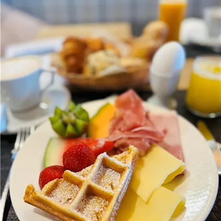 Sechszeiger Sonnenaufgang Frühstück