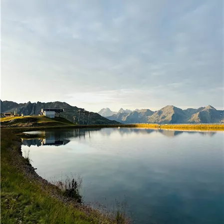 Sechszeiger Bergstation früh am Morgen