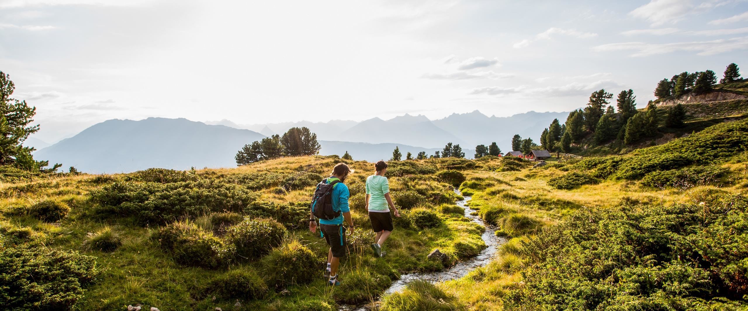 Wanderung im Hochzeiger Wandergebiet