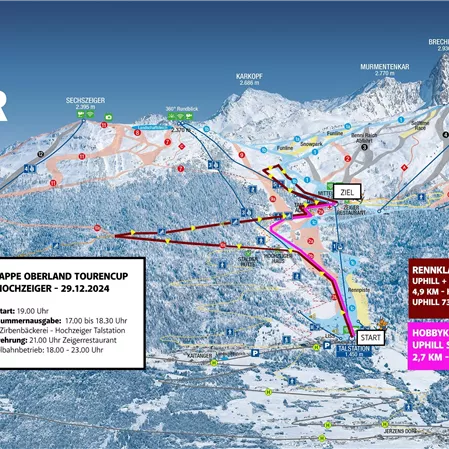 Tourencup Hochzeiger Strecke 2024